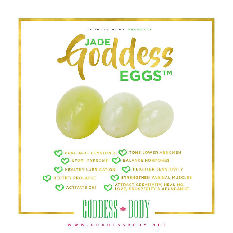 Goddess Eggs® Yoni Toning & Tightening Set of 3